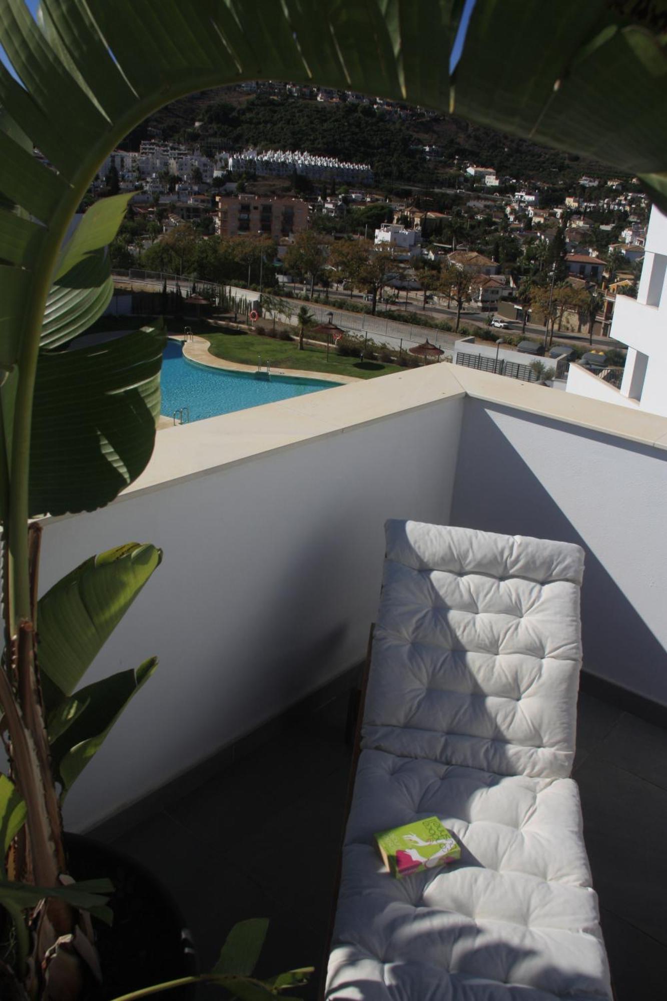 Sunny Penthouse Beach Apartment With Panoramic Views Almunecar Luaran gambar