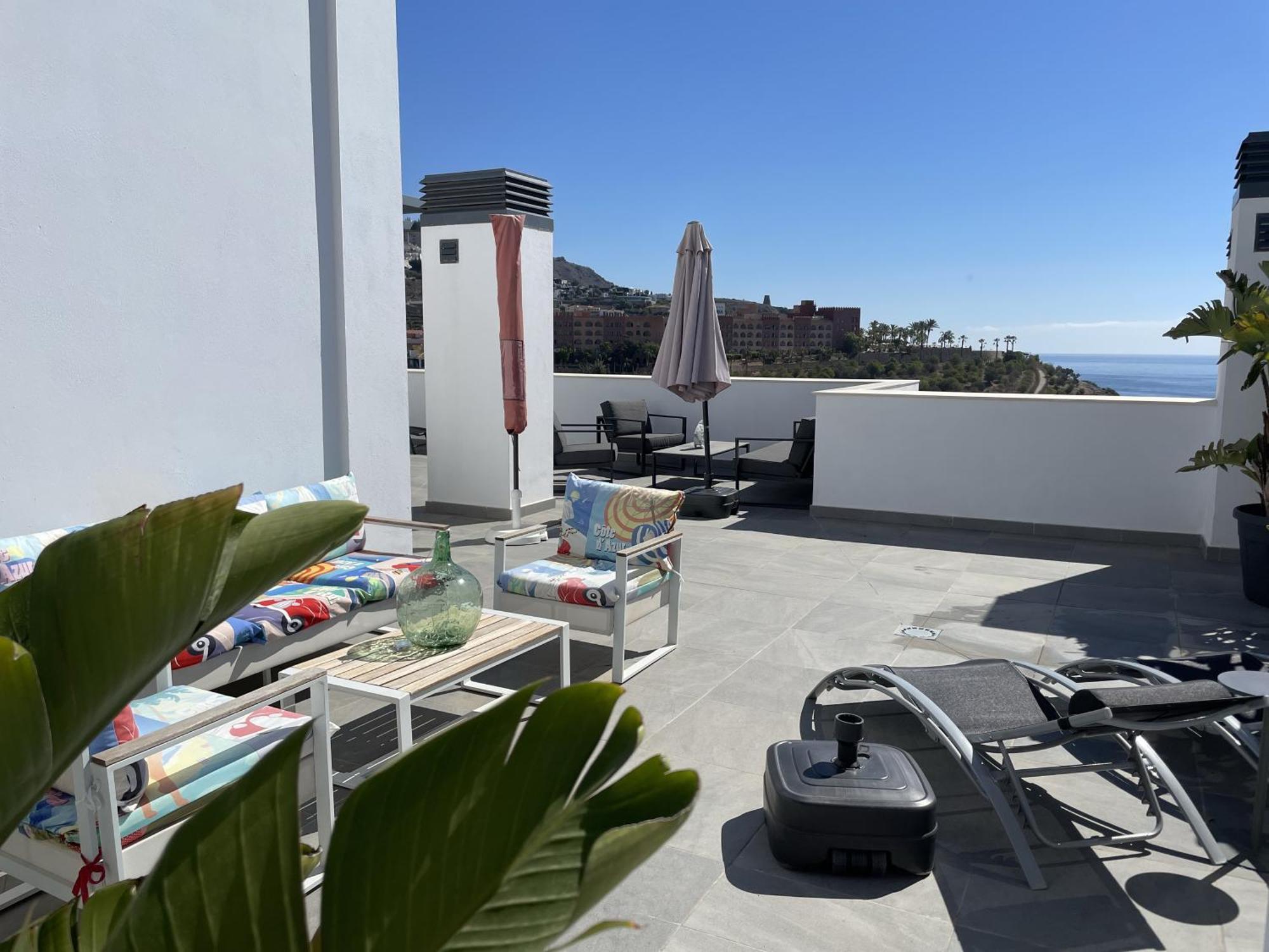 Sunny Penthouse Beach Apartment With Panoramic Views Almunecar Luaran gambar