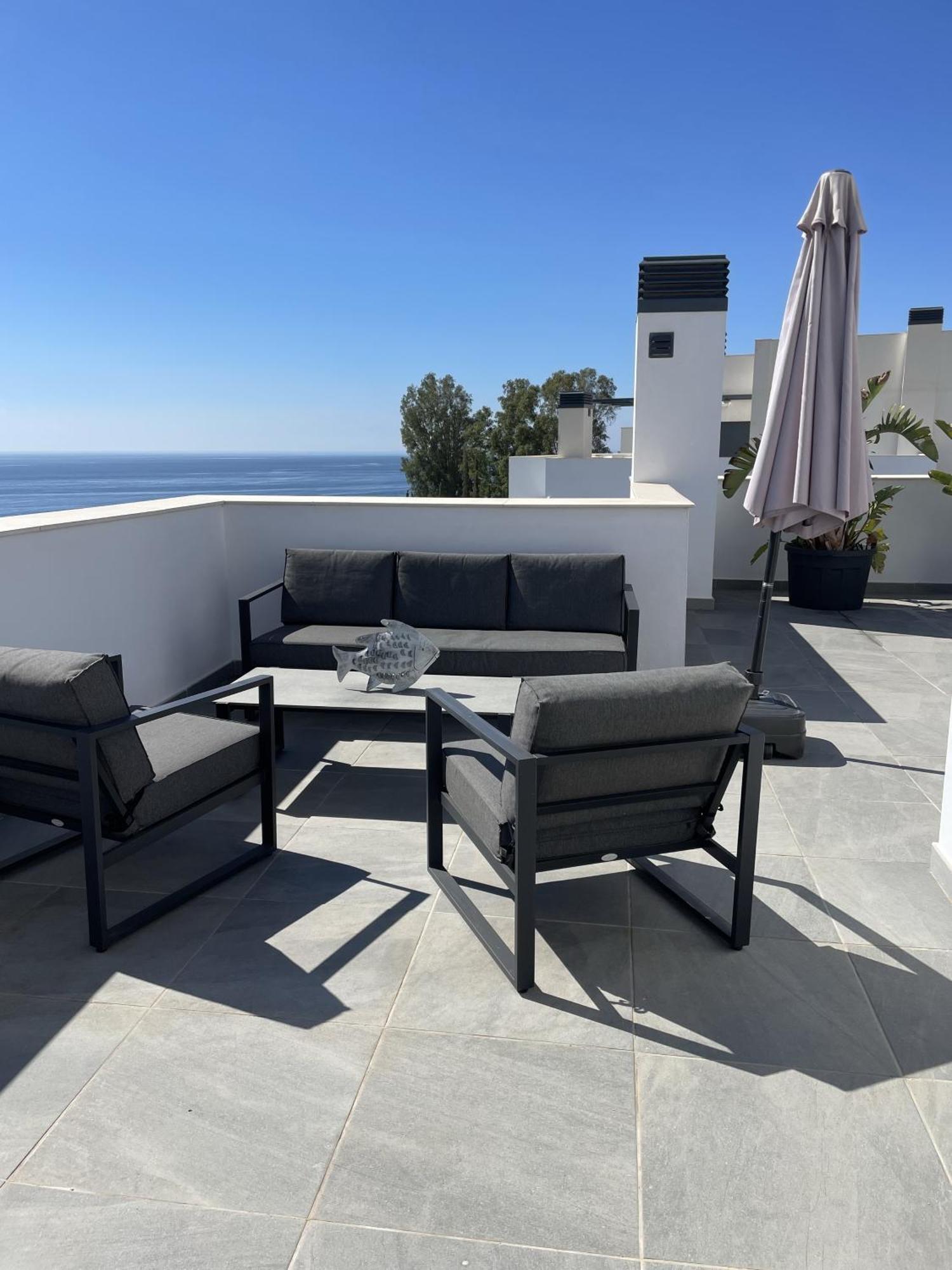 Sunny Penthouse Beach Apartment With Panoramic Views Almunecar Luaran gambar